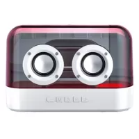 RGB Portable Bluetooth Speaker K9 with FM Radio and TF Card - Black