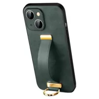 Sulada Fashion iPhone 14 Plus Hybrid Case with Hand Strap - Green