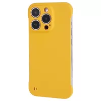iPhone 14 Pro Max Frameless Plastic Case - Yellow