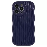 iPhone 14 Pro Wavy Edge Series TPU Case - Blue