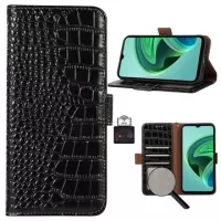 Crocodile Xiaomi Redmi A1 Wallet Leather Case with RFID - Black