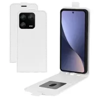 Xiaomi 13 Pro Vertical Flip Case with Card Slot - White