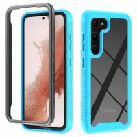 360 Protection Series Samsung Galaxy S23+ 5G Case - Light Blue / Clear