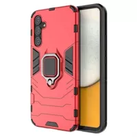 Samsung Galaxy A34 5G Hybrid Case with Ring Holder - Red