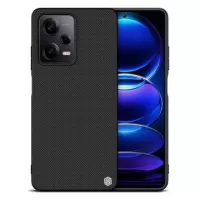 Nillkin Textured Xiaomi Redmi Note 12 Pro Hybrid Case - Black