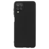 Anti-Fingerprint Matte Samsung Galaxy A12 TPU Case - Black