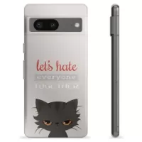 Google Pixel 7 TPU Case - Angry Cat