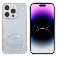Starry Sky Sparkle iPhone 14 Pro TPU Case - White