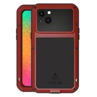 Love Mei Powerful iPhone 14 Plus Hybrid Case - Red