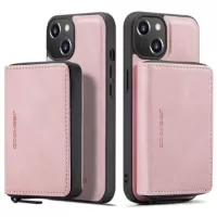 Jeehood Detachable 2-in-1 iPhone 14 Plus Case with Wallet - Pink