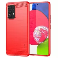 Samsung Galaxy A53 5G Mofi Carbon Fiber TPU Case - Red