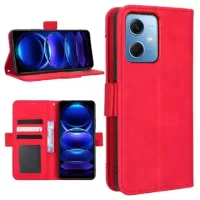 Cardholder Series Xiaomi Poco X5 Wallet Case - Red