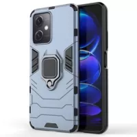 Xiaomi Poco X5 Hybrid Case with Ring Holder - Blue