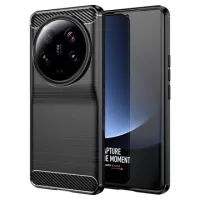 Xiaomi 13 Ultra Brushed TPU Case - Carbon Fiber - Black