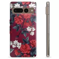 Google Pixel 7 Pro TPU Case - Vintage Flowers