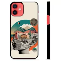 iPhone 12 mini Protective Cover - Abstract Collage