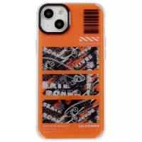 Mutural Camouflage Series iPhone 14 Hybrid Case - Orange