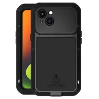 Love Mei Powerful iPhone 14 Hybrid Case - Black