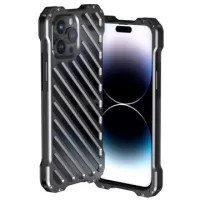 R-Just RJ-50 iPhone 14 Pro Max Aluminum Alloy Case - Black