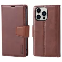 Hanman Miro2 iPhone 14 Pro Max Wallet Case - Brown