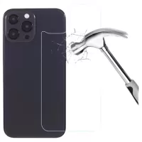 iPhone 14 Pro Max Tempered Glass Back Cover Protector - 9H - Clear