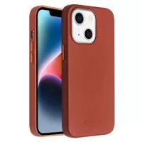 Qialino Premium Mag iPhone 14 Plus Leather Case - Brown