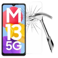 Samsung Galaxy M13 5G Tempered Glass Screen Protector - 9H, 0.3mm - Clear