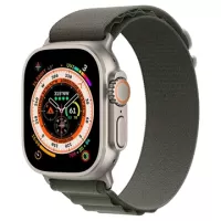 Apple Watch Ultra/8/SE (2022)/7/SE/6/5/4 Alpine Loop MQE23ZM/A - 49mm, 45mm, 44mm - S - Green