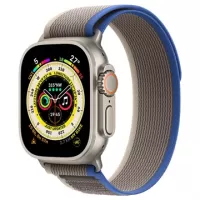 Apple Watch Ultra/8/SE (2022)/7/SE/6/5/4 Trail Loop MQEK3ZM/A - 49mm, 45mm, 44mm - M/L - Blue / Grey