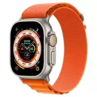 Apple Watch Ultra/8/SE (2022)/7/SE/6/5/4 Alpine Loop MQE13ZM/A - 49mm, 45mm, 44mm - L - Orange