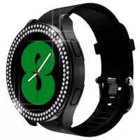 Rhinestone Decorative Samsung Galaxy Watch5 Case - 44mm - Black
