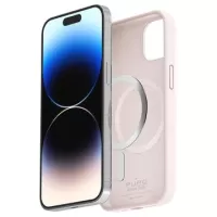Puro Icon Mag iPhone 14 Pro Silicone Case - Pink