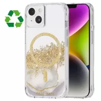 Case-Mate Karat Marble MagSafe iPhone 13/14 Case - Clear