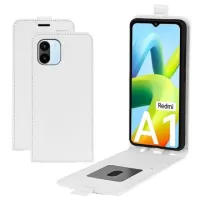 Xiaomi Redmi A1 Vertical Flip Case with Card Holder - White