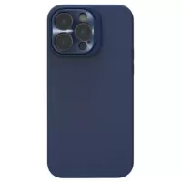 Nillkin LensWing Magnetic iPhone 14 Pro Max Liquid Silicone Case - Blue