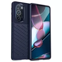 Thunder Series Motorola Edge 30 Pro TPU Case - Blue