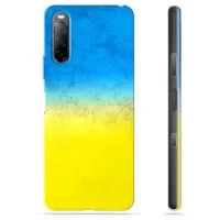 Sony Xperia 10 III TPU Case Ukrainian Flag - Two Tone