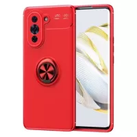 Huawei Nova 10 Pro Magnetic Ring Holder Case - Red