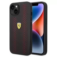 Ferrari On Track Perforated iPhone 14 Plus Case - Red / Black