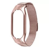 Tactical Xiaomi Mi Band 7 Stainless Steel Mesh Band - Rose Gold