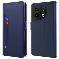 Makeup Mirror OnePlus 11 Flip Case - Blue
