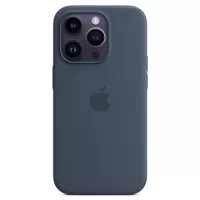 iPhone 14 Pro Max Apple Silicone Case with MagSafe MPTQ3ZM/A - Storm Blue