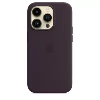 iPhone 14 Pro Apple Silicone Case with MagSafe MPTK3ZM/A - Elderberry