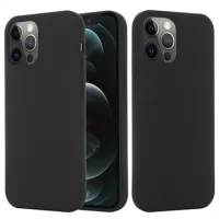 iPhone 12/12 Pro Liquid Silicone Case - MagSafe Compatible - Black