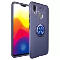Xiaomi Mi Max 3 Magnet Ring Grip / Kickstand Case - Blue