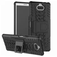 Anti-Slip Sony Xperia 10 Hybrid Case - Black