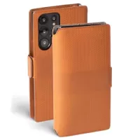 Krusell PhoneWallet Samsung Galaxy S22 Ultra 5G Leather Case - Brown