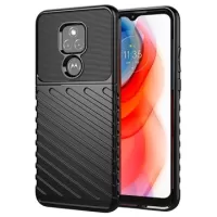 Thunder Series Motorola Moto G Play (2021) TPU Case - Black