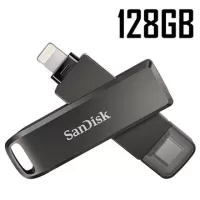 SanDisk iXpand Luxe USB-C/Lightning Flash Drive - 128GB
