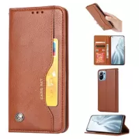 Card Set Series Xiaomi Mi 11 Wallet Case - Brown